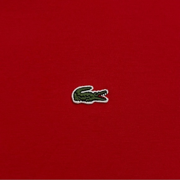 Lacoste Men's Pima Cotton T-Shirt - Red - Picture 2 of 5